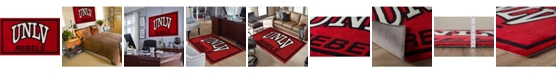 Luxury Sports Rugs Nevada Colnl Red 3'2" x 5'1" Area Rug